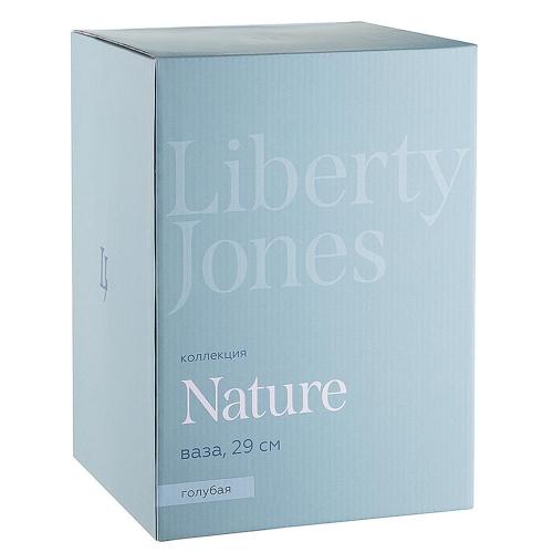 Ваза 18x29 см Liberty Jones Nature синяя