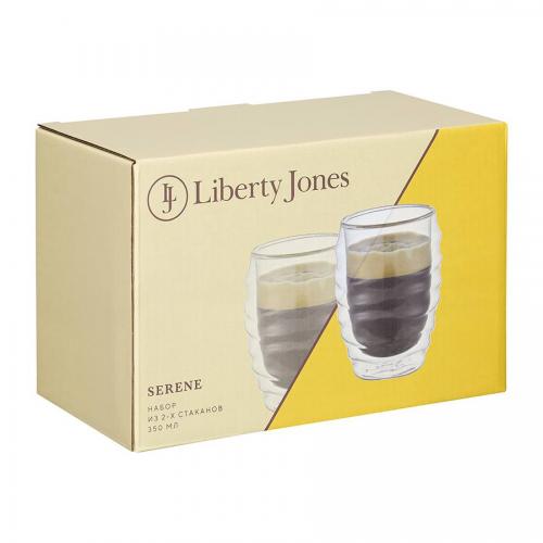 Набор стаканов Liberty Jones Serene прозрачный 2 пр