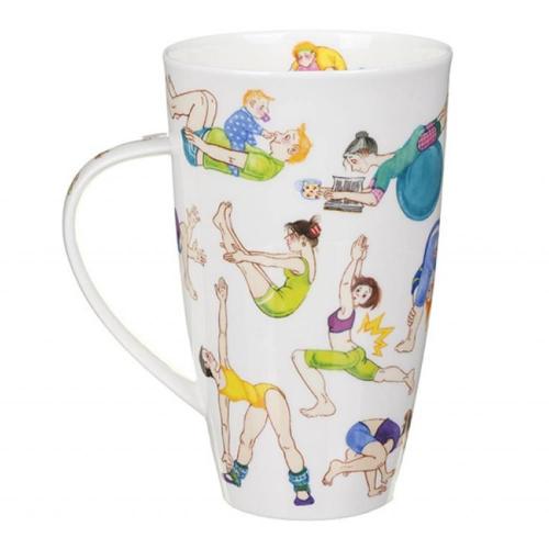Кружка Гибкие люди 600 мл Dunoon Henley Comical People