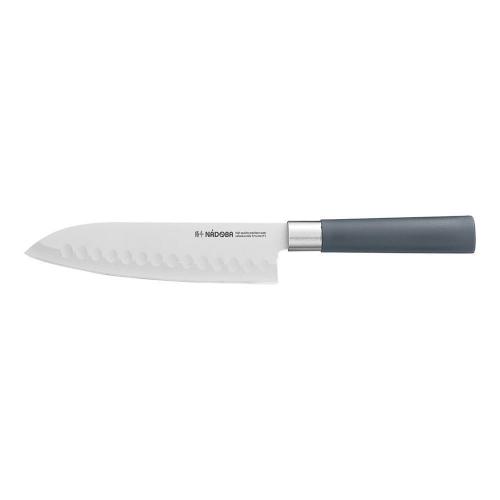 Нож сантоку 17,5 см Nadoba Haruto серый