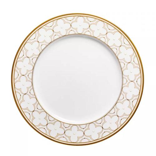Обеденный сервиз на 6 персон Noritake Trefolio Gold белый 20 пр