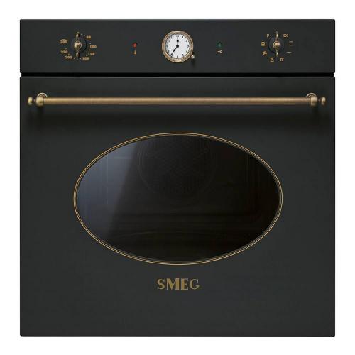 Многофункциональный духовой шкаф 60 см Smeg Coloniale SFP805AO антрацит