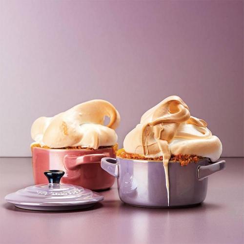 Кокотница керамическая 250 мл Le Creuset Metallics лиловая