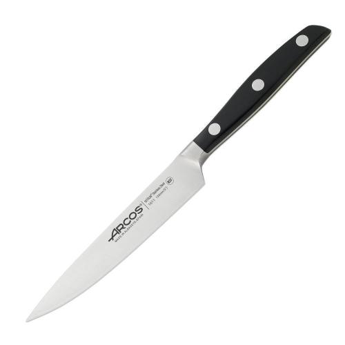 Нож для овощей 13 см Arcos Manhattan черный