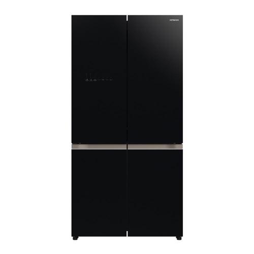 Холодильник French Door 184х90 см Hitachi French Bottom Freezer R-WB642VU0 GBK черное стекло
