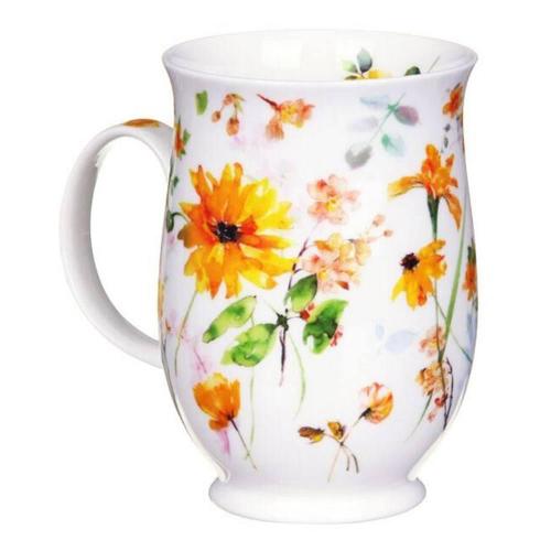 Кружка 310 мл Dunoon Suffolk Floral Harmony желтая