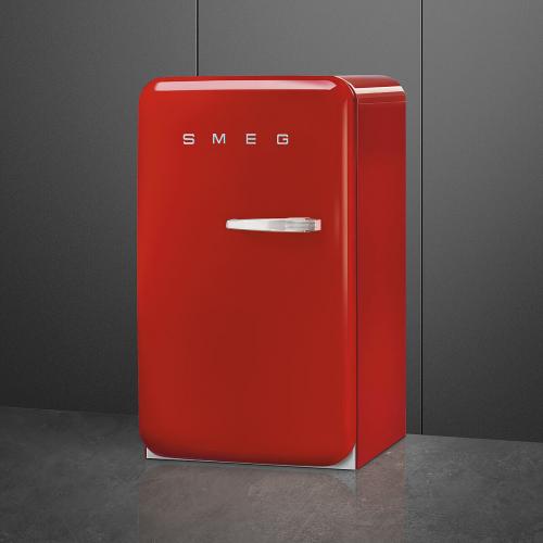 Холодильник 97х54,5 см SMEG 50’s Style FAB10LRD6 красный