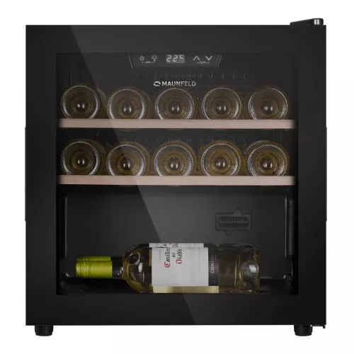 Винный шкаф на 14 бутылок Maunfeld MFWC-40S14 черный
