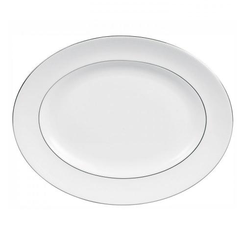 Блюдо 38,5 см Wedgwood Vera Wang Blanc Sur Blanc