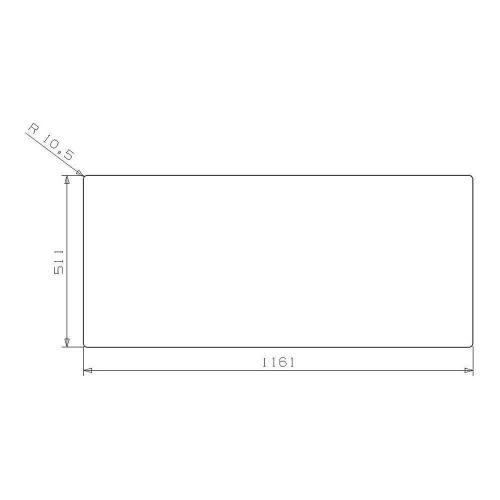 Кухонная мойка 116 см Reginox Elite Nevada L 18x50 Left Brushed OKG брашированная нержавеющая сталь