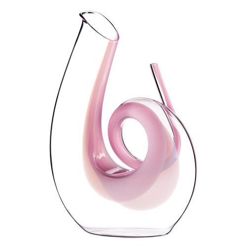 Декантер для вина Curly pink 1,4 л Riedel розовый