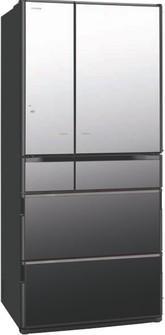 Холодильник French Door 183х83 см Hitachi Multi-door R-E6800XU X зеркальный кристалл