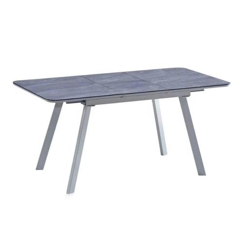 Обеденный стол раскладной 120х80 см M&K Шелби серый