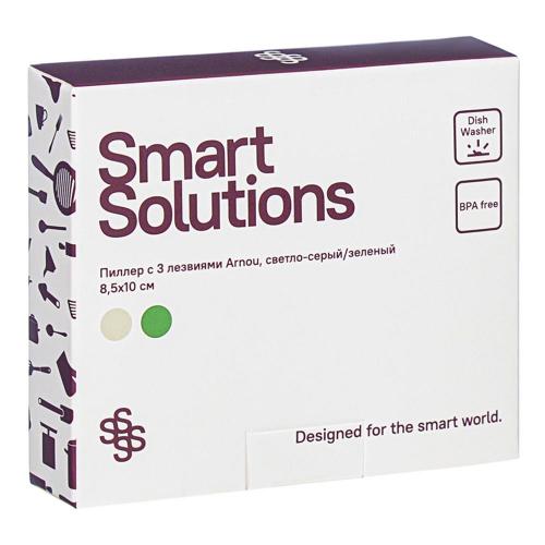 Пиллер с 3 лезвиями 10 см Smart Solutions зеленый