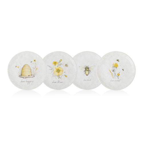 Тарелка закусочная Bee sweet 21 см Certified international corp Пчелки