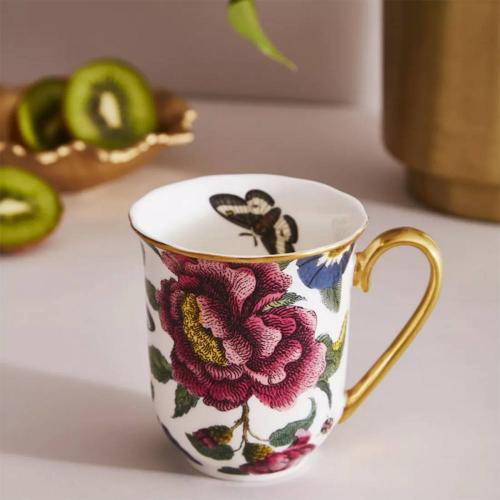 Кружка 12,1х10,2 см 340 мл Spode Creatures of Curiosity белая