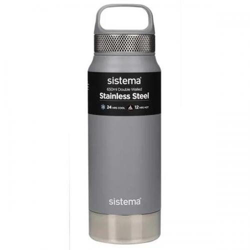 Термос 0,65 л Sistema Hydrate стальной