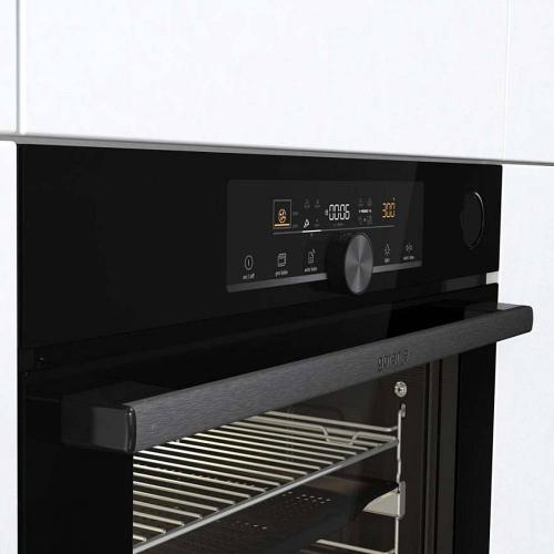 Электрический духовой шкаф 59,5 см Gorenje BSA6747A04BG черный