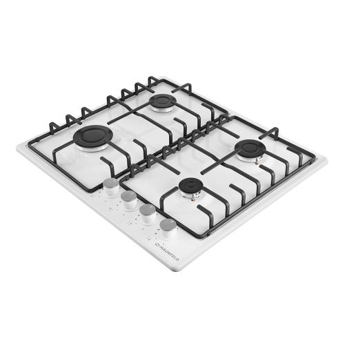 Газовая варочная панель 59х52 см Maunfeld EGHE.64.3STS-EW/G белая