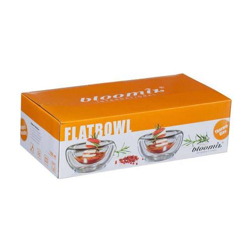 Набор розеток 150 мл Bloomix Flatbowl прозрачный 6 пр