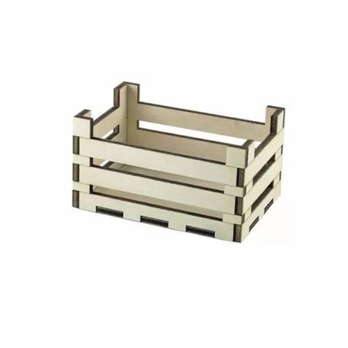 Ящик деревянный для подачи и сервировки 6х9х5 см The Bars Wood Box бежевый