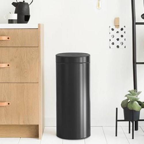 Мусорный бак 30 л Brabantia Touch Bin минерально-черный