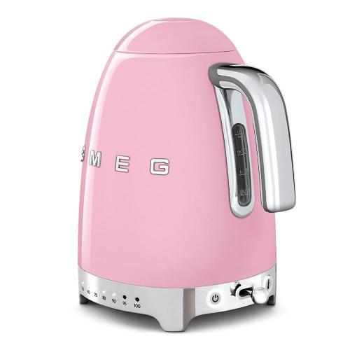 Чайник электрический 1,7 л Smeg 50's Style KLF04PKEU розовый