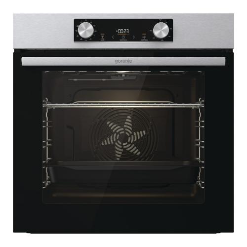 Электрический духовой шкаф 59,5 см Gorenje Essential BO6735E02XK стальной