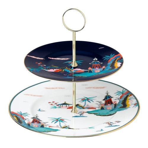 Этажерка Blue Pagoda 27 см Wedgwood Wonderlust