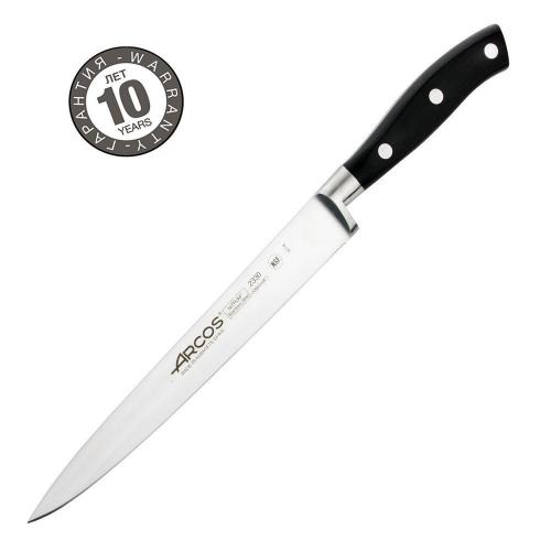Нож филейный 20 см Arcos Riviera черный