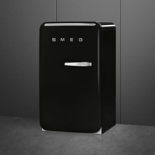 Холодильник 97х54,5 см SMEG 50’s Style FAB10LBL6 черный