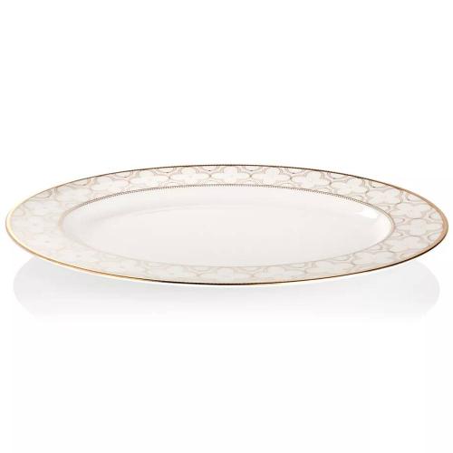Обеденный сервиз на 6 персон Noritake Trefolio Gold белый 20 пр