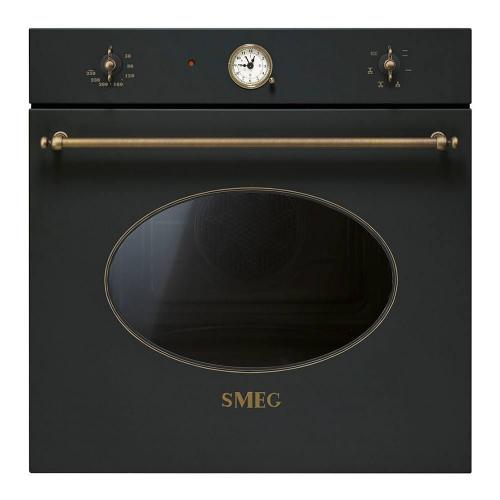 Многофункциональный духовой шкаф 60 см Smeg Coloniale SF800AO антрацит