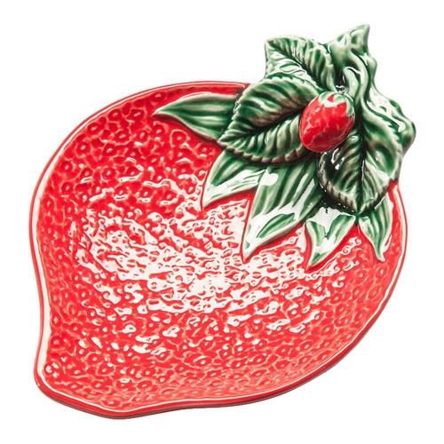 Блюдо для оливок 21х15 см Bordallo Pinheiro Strawberries