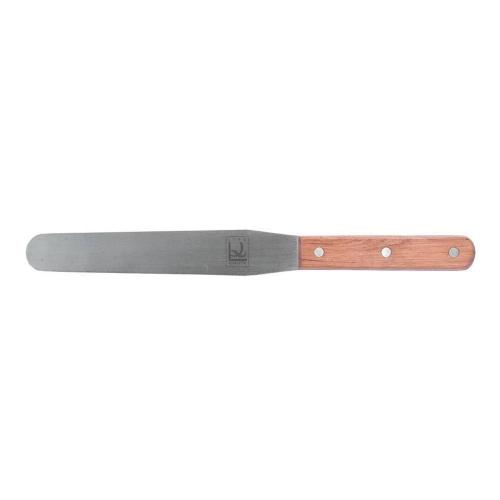 Нож-лопатка кондитерская металлическая с деревянной ручкой 10 см, P.L. - Proff Chef Line