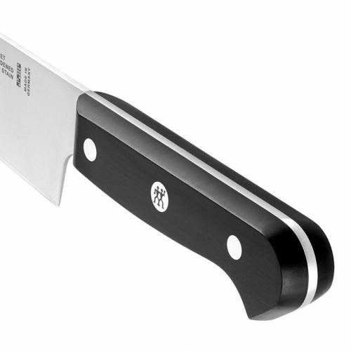 Кухонный нож для овощей 10см Zwilling Gourmet чёрный - 3 фото