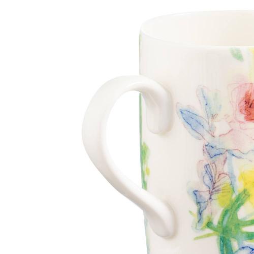 Кружка 325 мл Roy Kirkham Floral белая