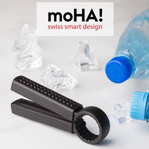 Открывалка для бутылок 12 см MOHA Twisty черная