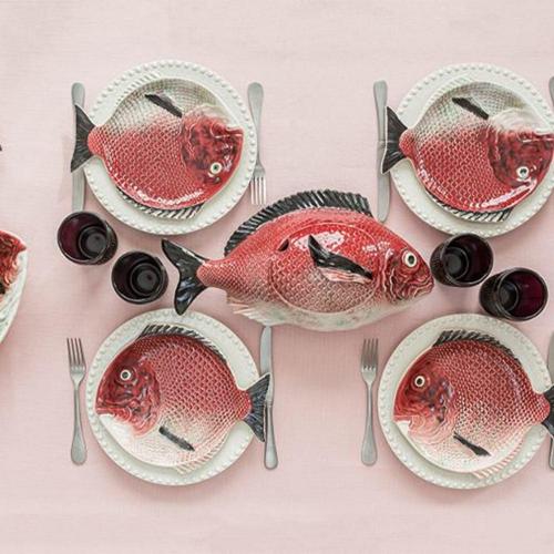 Тарелка десертная 18,5 см Bordallo Pinheiro Fish