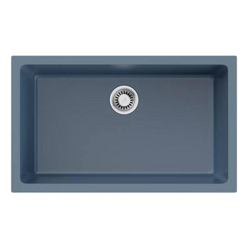 Кухонная мойка 70 см Omoikiri Okinoshima 76-U/I-SB smoky blue