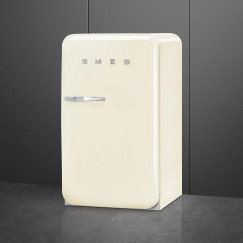 Холодильник однокамерный 96х55 см Smeg 50's Style FAB10RCR6 кремовый