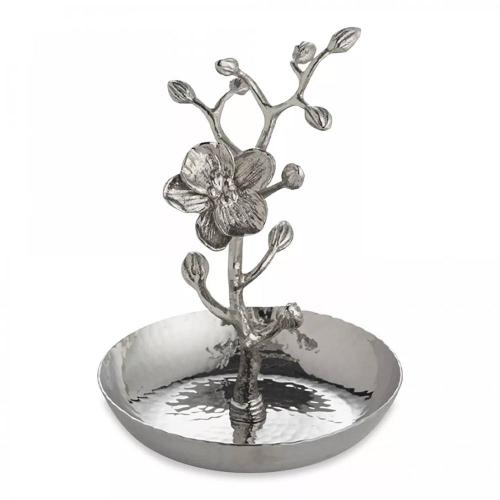 Подставка декоративная 10 см Michael Aram White Orchid стальная