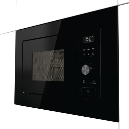 Встраиваемая микроволновая печь 59,5х38,8 см Gorenje Advanced BM201AG1BG черная