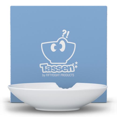 Набор суповых тарелок 18 см Tassen With bite 2 пр белый