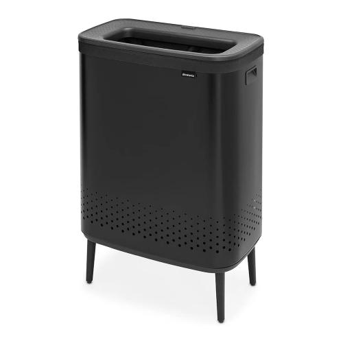 Бельевой бак 90 л Brabantia Bo Hi черный