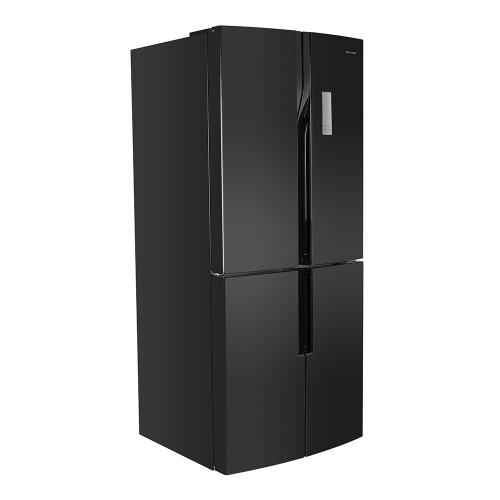 Холодильник French door 182х79 см Maunfeld MFF182NFSB черная нержавеющая сталь