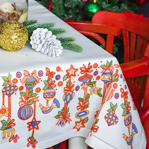 Скатерть 168х350 см Mix&Match белая