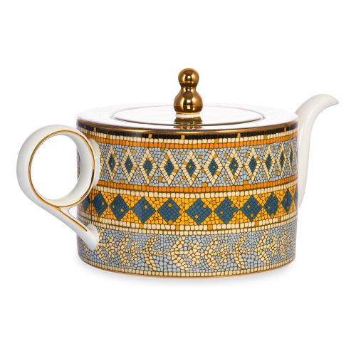 Чайный сервиз на 6 персон Mix&Match Olympus желтый 21 пр