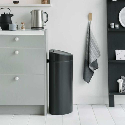 Мусорный бак 40 л Brabantia Touch Bin черный