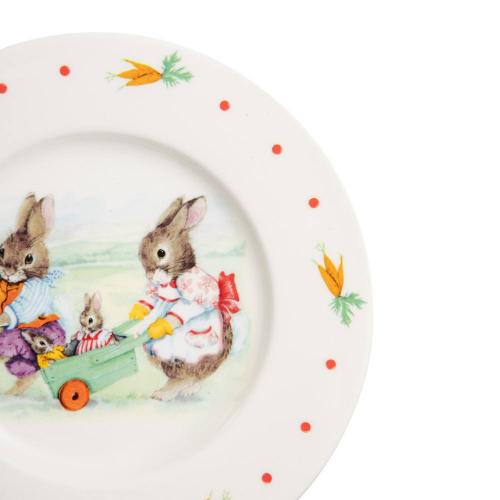 Детский столовый набор Roy Kirkham Childrens Collection белый 3 пр